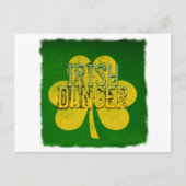 Irish Dancer Briefkaart (Voorkant)