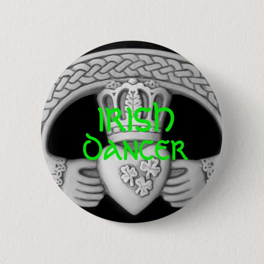 IRISH DANCER Button / Pin - FEIS (Voorkant)