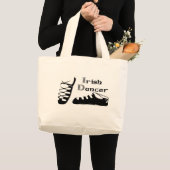 Irish Dancer Ghillies Grote Tote Bag (Voorkant (product))