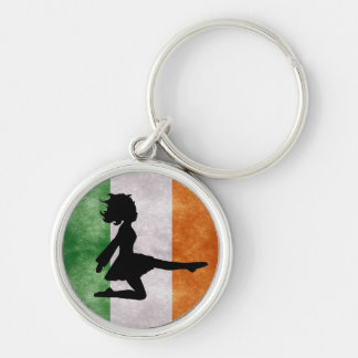 Irish Dancer Irish Flag Sleutelhanger