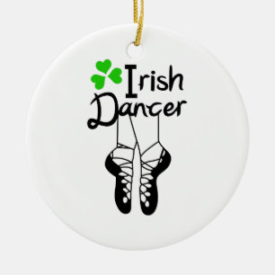 Irish Dancer Keramisch Ornament