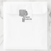 Irish Dancer Kick Skirt Sticker (Tas)