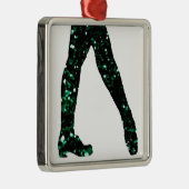 Irish Dancer Metalen Ornament (Rechts)