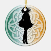 Irish Dancer Traditional Ornament (Voorkant)