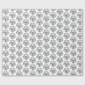 Irish Dancer Wrapping Paper Cadeaupapier (Vlak)