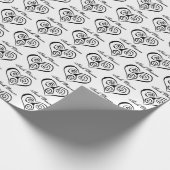 Irish Dancer Wrapping Paper Cadeaupapier (Hoek)