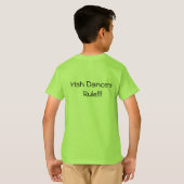 IRISH DANCERS RULE! T-SHIRT (Achterkant volledig)