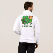 Irish Dancing Dad, Jigs and Wigs Sweat - shirt à c (Dos entier)
