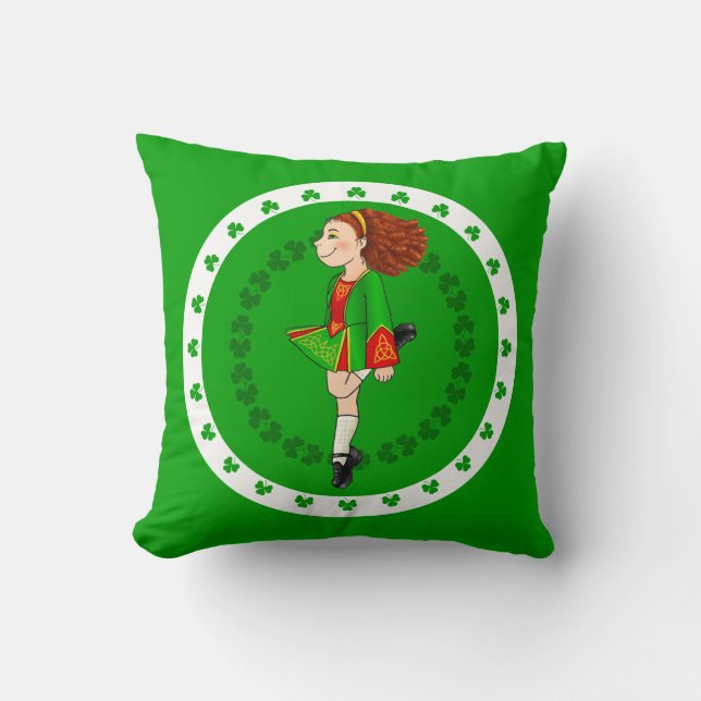 Irish Dancing Kussen (Voorkant)