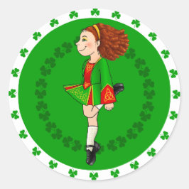 Irish Dancing Sticker