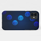 Irish Design Blue Crystal Case-Mate iPhone Case (Achterkant (horizontaal))