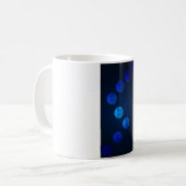 Irish Design Blue Crystal Koffiemok (Voorkant links)