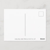 Irish Donkey and Horse, Carte postale irlandaise (Dos)