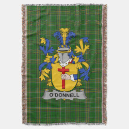 Irish Donnell of O_Donnell Wapenschild Familie Aut Deken