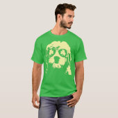 Irish Doodle Dog Goldendole St Patricks Day T-shirt (Voorkant volledig)