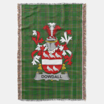 Irish Dowdall Coat of Arms Family Crest Ireland
