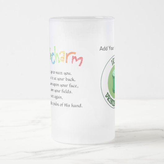 Irish Drinking Team and Blessing Beer Mug - SRF (Centre)