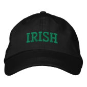 IRISH EMBROIDERED BASEBALL PET (Voorkant)
