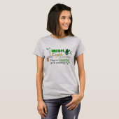 Irish Eyes Novelty Dames T-shirt (Voorkant volledig)
