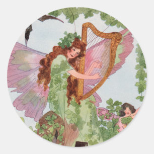 Irish Faerie Sticker