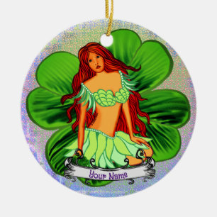 Irish Fairy aangepaste fee ornament