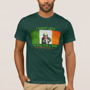 Irish Firefighter oom Sam T-shirt