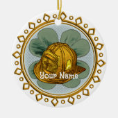 Irish Firefighter ornament (Voorkant)