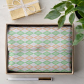 Irish Flag Argyle Tissue Paper Tissuepapier (Geschenk)