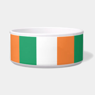 Irish Flag Ceramic Pet Bowl (honden/katten) Voerbakje