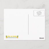 Irish Flag Clover Briefkaart (Achterkant)