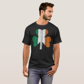 Irish Flag Clover T-shirt (Voorkant volledig)