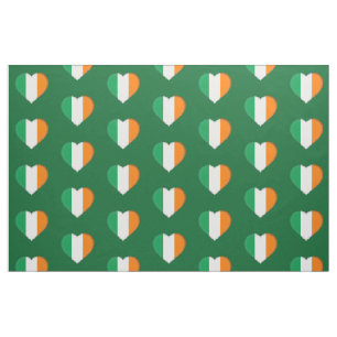 Irish Flag Cute Irish Hearts Pattern St. Patrick Stof
