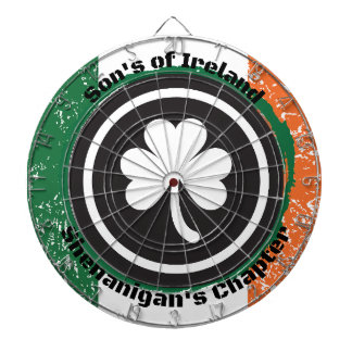 Irish Flag Dart Board Dartbord