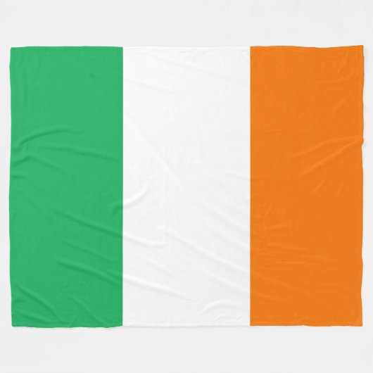 IRISH FLAG FLEECE DEKEN (Voorkant (Horizontaal))
