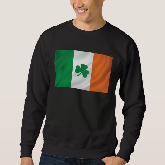 Irish Flag Irish Pride Shamrock Trui (Voorkant)