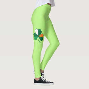 Irish Flag Leggings - St Patrick's Yoga Broek