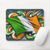 Irish flag Mousepad Muismat (Met muis)