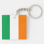 Irish Flag Murphy Key Ring Sleutelhanger (Achterkant)