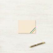Irish Flag Patriotic Ireland Stripes Post-it® Notes (Op bureau)