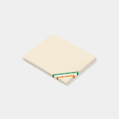 Irish Flag Patriotic Ireland Stripes Post-it® Notes (Schuin)