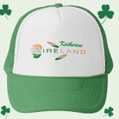 Irish Flag Roos Personalized Trucker Pet