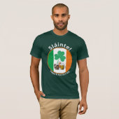 Irish Flag St Patricks Day T-shirt (Voorkant volledig)