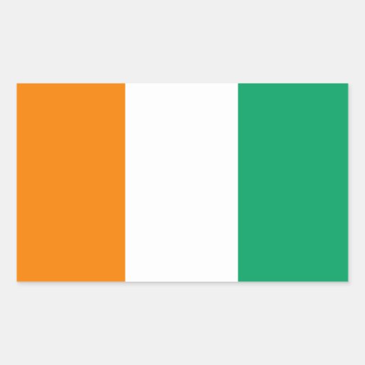 Irish Flag Sticker (Voorkant)