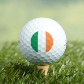 Irish Flag tpv1 gbcnt Golfballen (Insitu Shirt)
