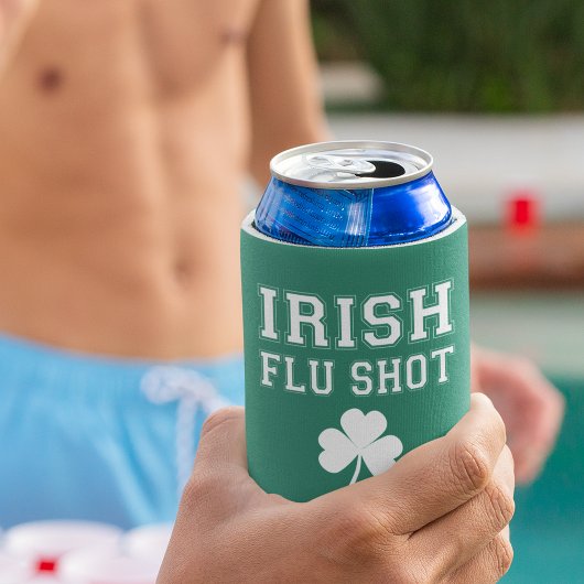 Irish Flu Shot Street Patrick's Day Blikjeskoeler
