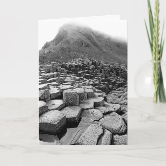 Irish Fog Rolls Dans La Carte De Voeux (Devant)