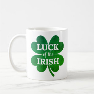 Irish Four Leaf Clover Koffiemok