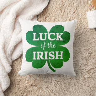 Irish Four Leaf Clover Kussen
