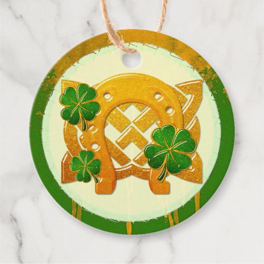 Irish Fun 3D Whimsey 2 Bedankjes Labels (Voorkant)