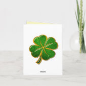 Irish Fun 3D Whimsey BLANK Stationnaire 2 (Dos)